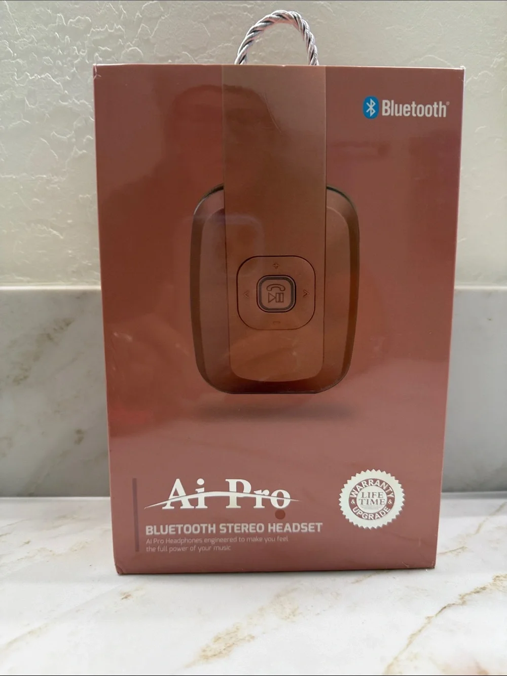 Ai pro Bluetooth Stereo Headset - Rose Brown